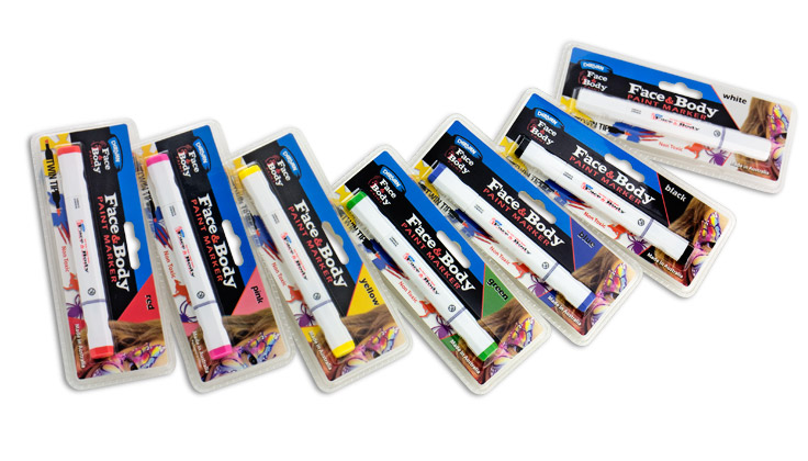 Face & Body Paint Markers family image markers
