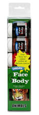 face paint animals set