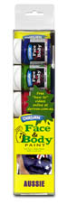 face paint aussie set