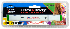 Face&Body Marker Green marker green