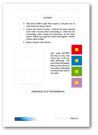 colour book sample page 78