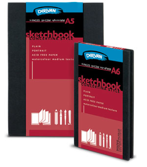 Derivan Concertina Sketchbooks sketchbooks
