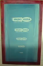 An example of a silk screen