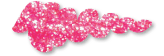 Glitter Hot Pink colour sample glitter hot pink