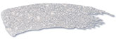 Glitter Silver colour sample glittersilver