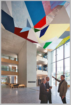 Ceiling Mural in site view Ceiling Mural img2