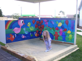 Jannawi mural and Hanna