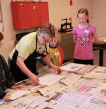 Pamela Griffith demonstrating