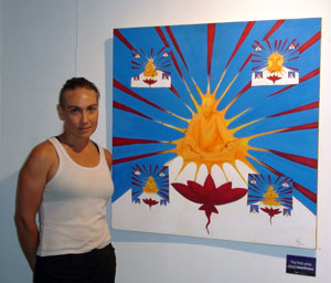 Angel Scales Amnest Art Prize winner