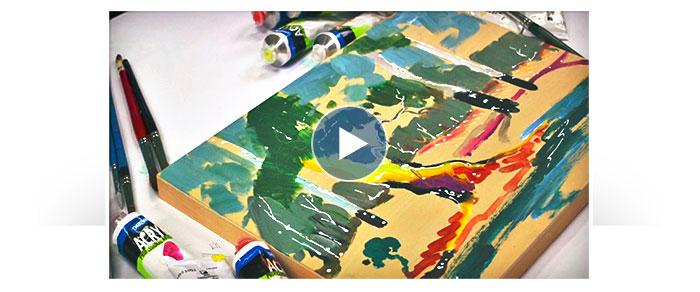Painting a Landscape Video video